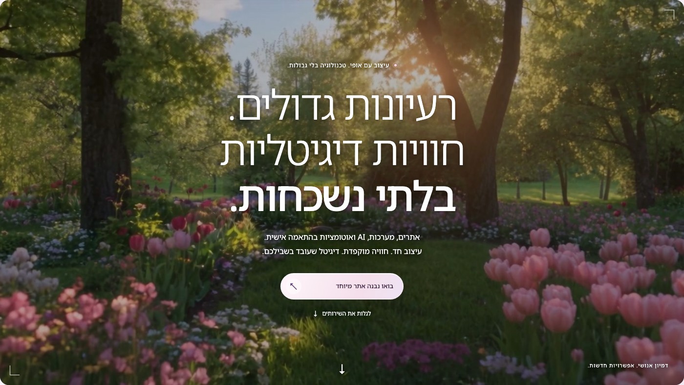 צילום מסך של אתר Jazzy’s במחשב